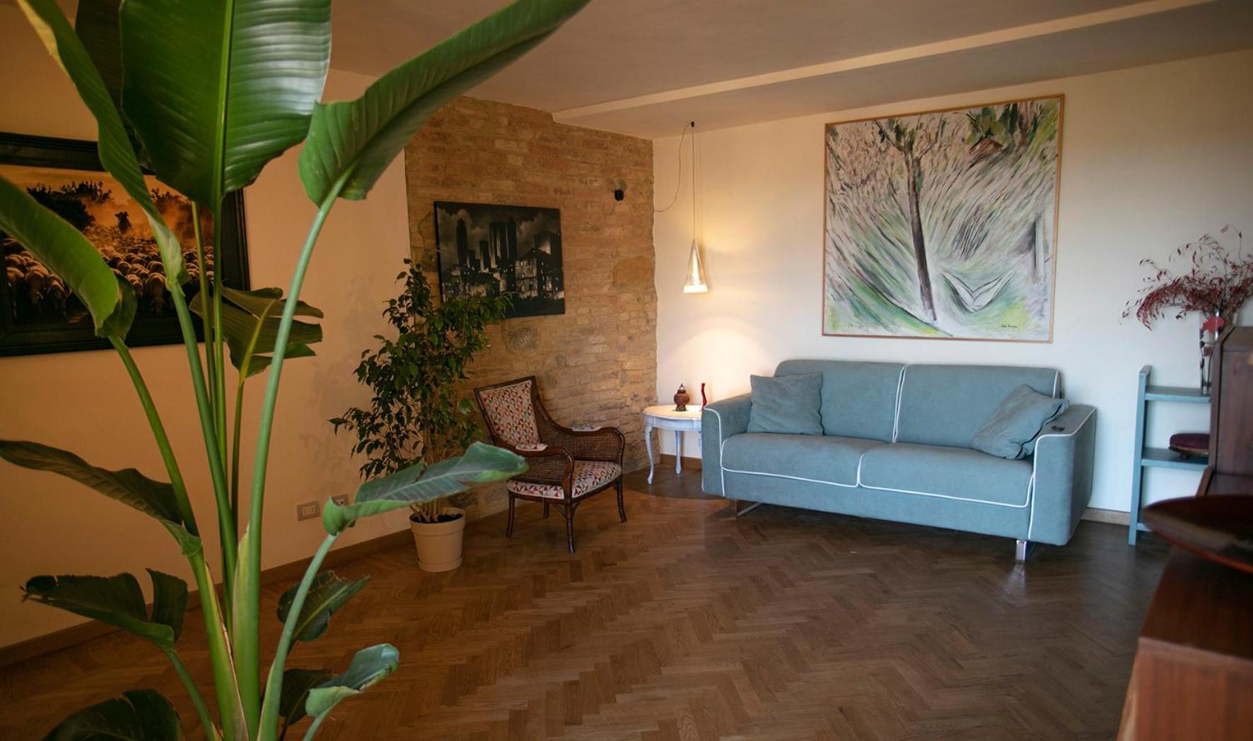 Appartamento Le Palme Con Terrazze In Centro San Gimignano Zewnętrze zdjęcie