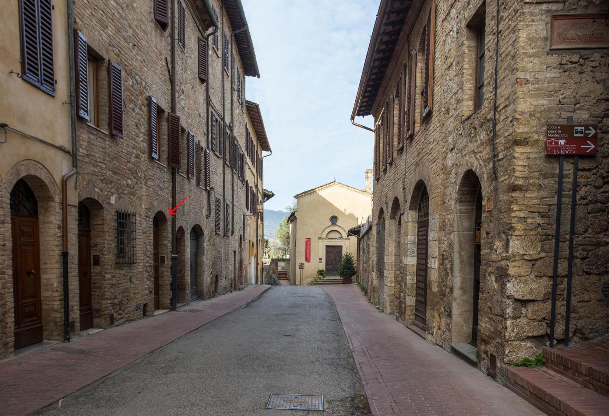 Appartamento Le Palme Con Terrazze In Centro San Gimignano Zewnętrze zdjęcie